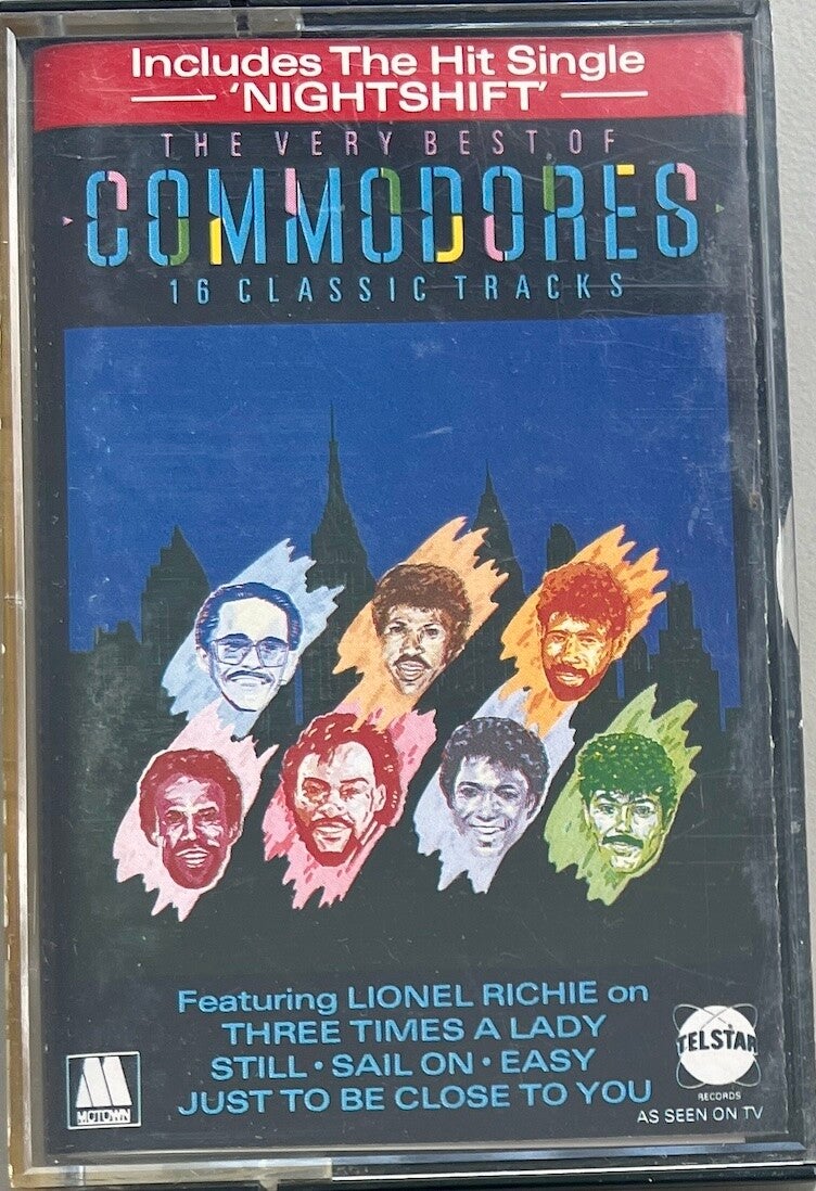 Commodores – The Very Best Of Commodores (cassette)