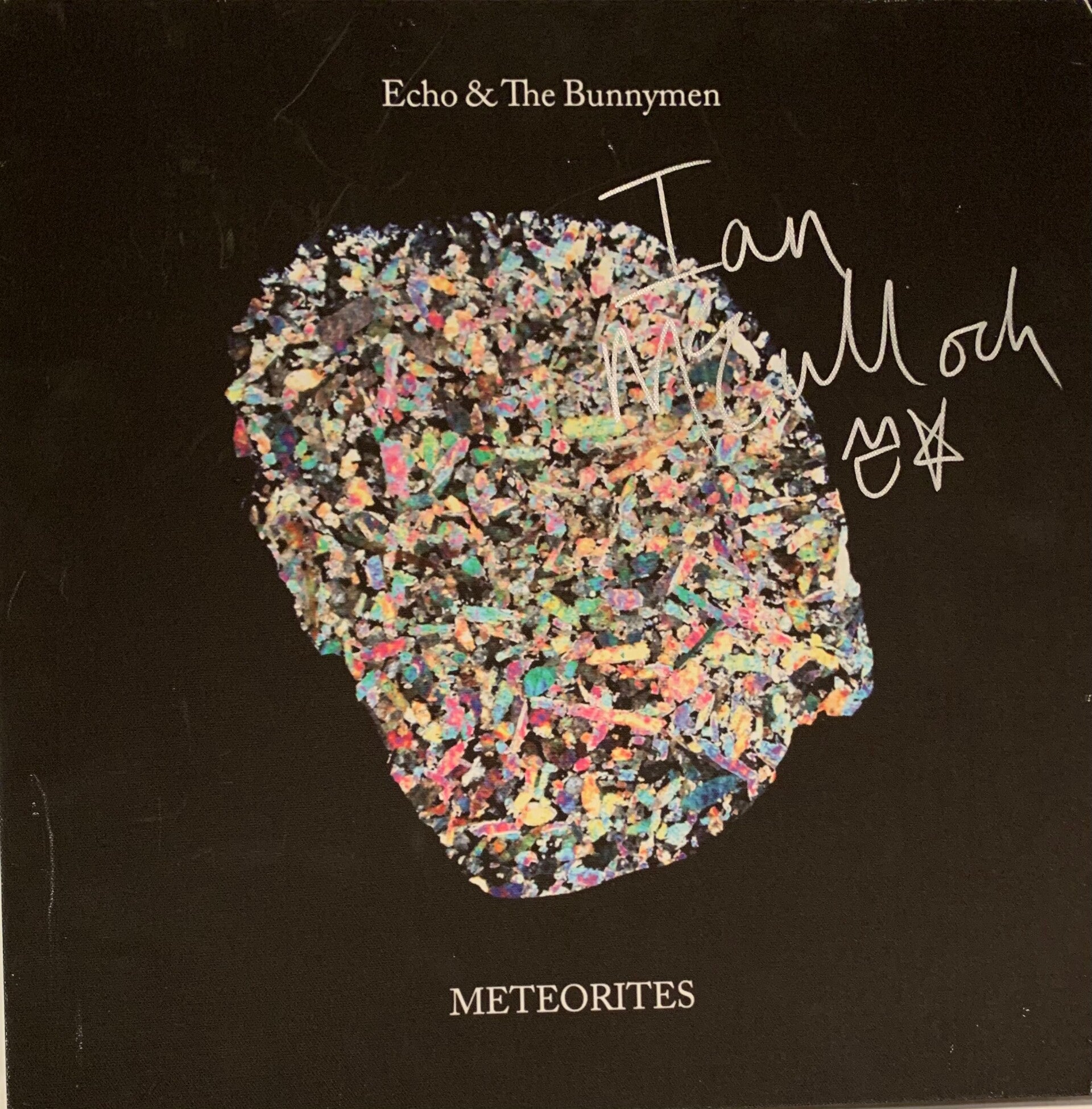 Echo & The Bunnymen - Meteorites CANVAS PROMO (Signed)