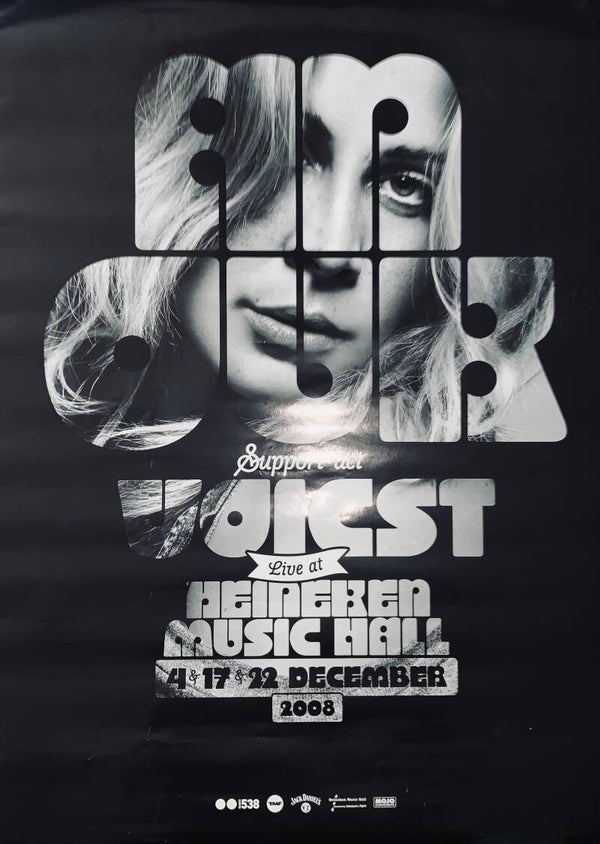 Anouk - Heineken Music Hall 2008 Concert Poster