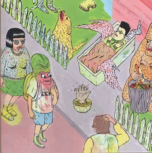 Gross Magic / The History Of Apple Pie / Echo Lake / Novella ‎– Yesterdays / Tug / Buried At Sea / Santiago (12" Gooey Green Vinyl)