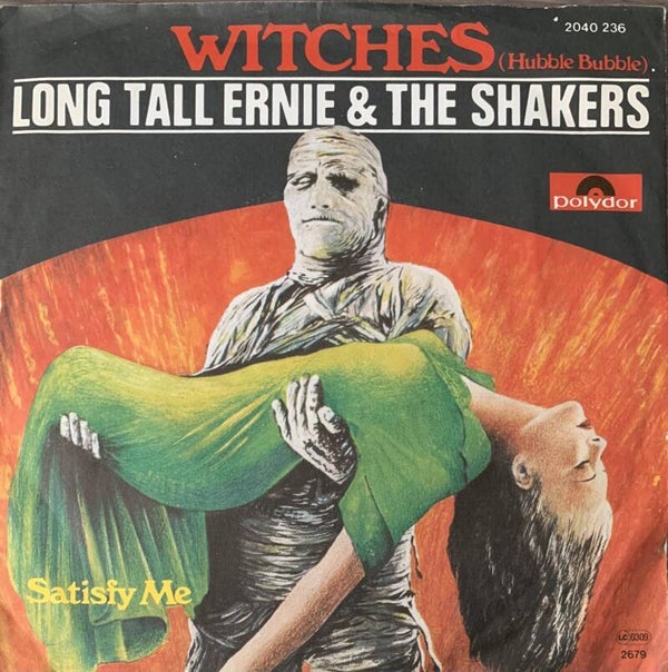 Long Tall Ernie & The Shakers ‎– Witches (Hubble Bubble) (7")