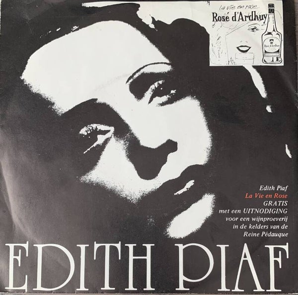 Edith Piaf ‎– La Vie En Rose (single-sided)  (7")