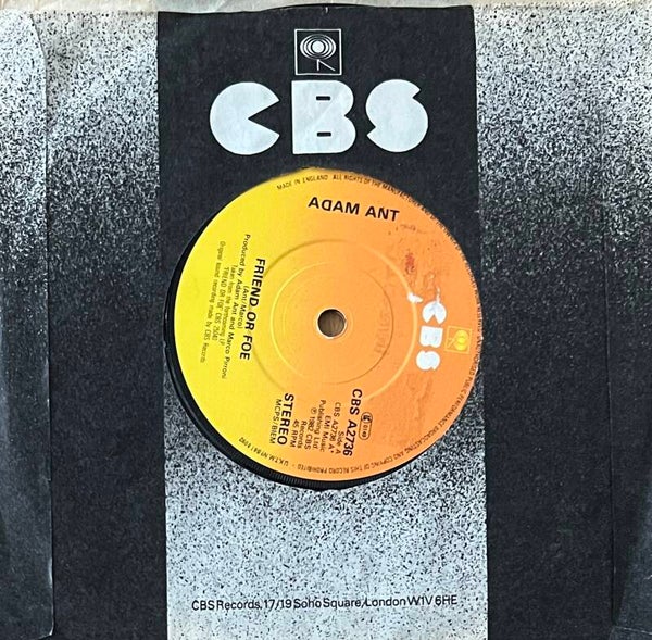 Adam Ant - Friend Or Foe (7")