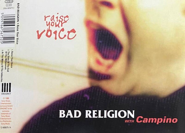 Bad Religion With Campino ‎– Raise Your Voice CDS