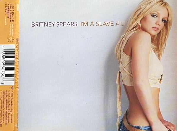 Britney Spears ‎– I'm A Slave 4 U CDS