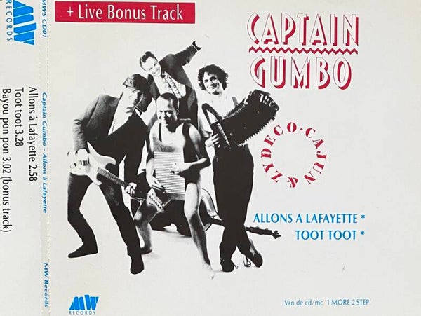 Captain Gumbo ‎– Allons A Lafayette / Toot Toot CDS
