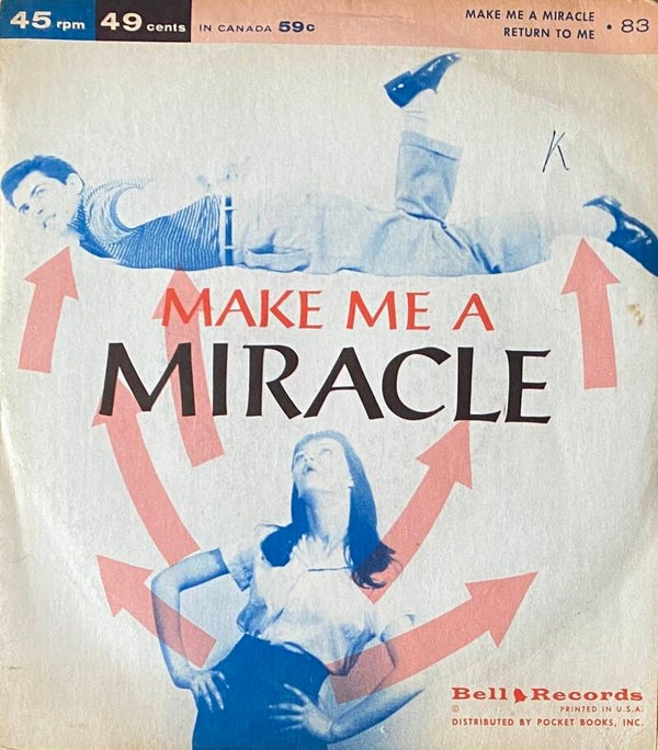 Barry Frank ‎– Make Me A Miracle (7")