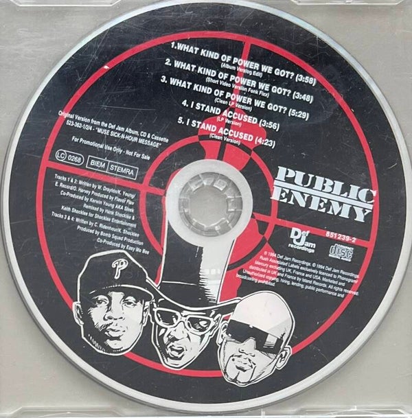 Public Enemy - What Kind Of Power We Got? CDS PROMO