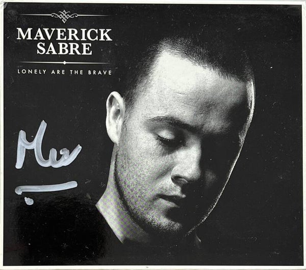 Maverick Sabre ‎– Lonely Are The Brave CD Signed