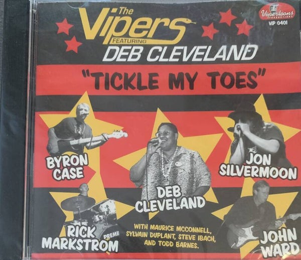 The Vipers  Featuring Deb Cleveland ‎– Tickle My Toes CD