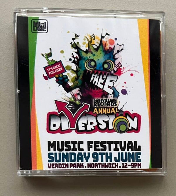 Various Artists - Rare Vitamin Annual Diversion Comp. MINIDISC (Clear Jewel Case - Orange Edition)