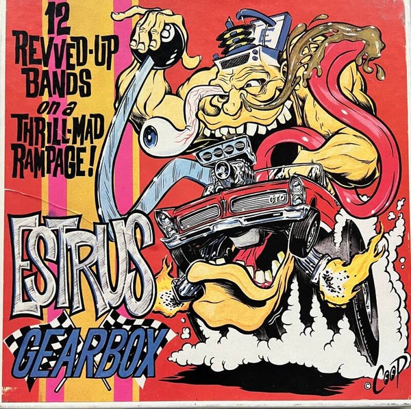 Various – Estrus Gearbox (3x 7" Yellow Translucent)