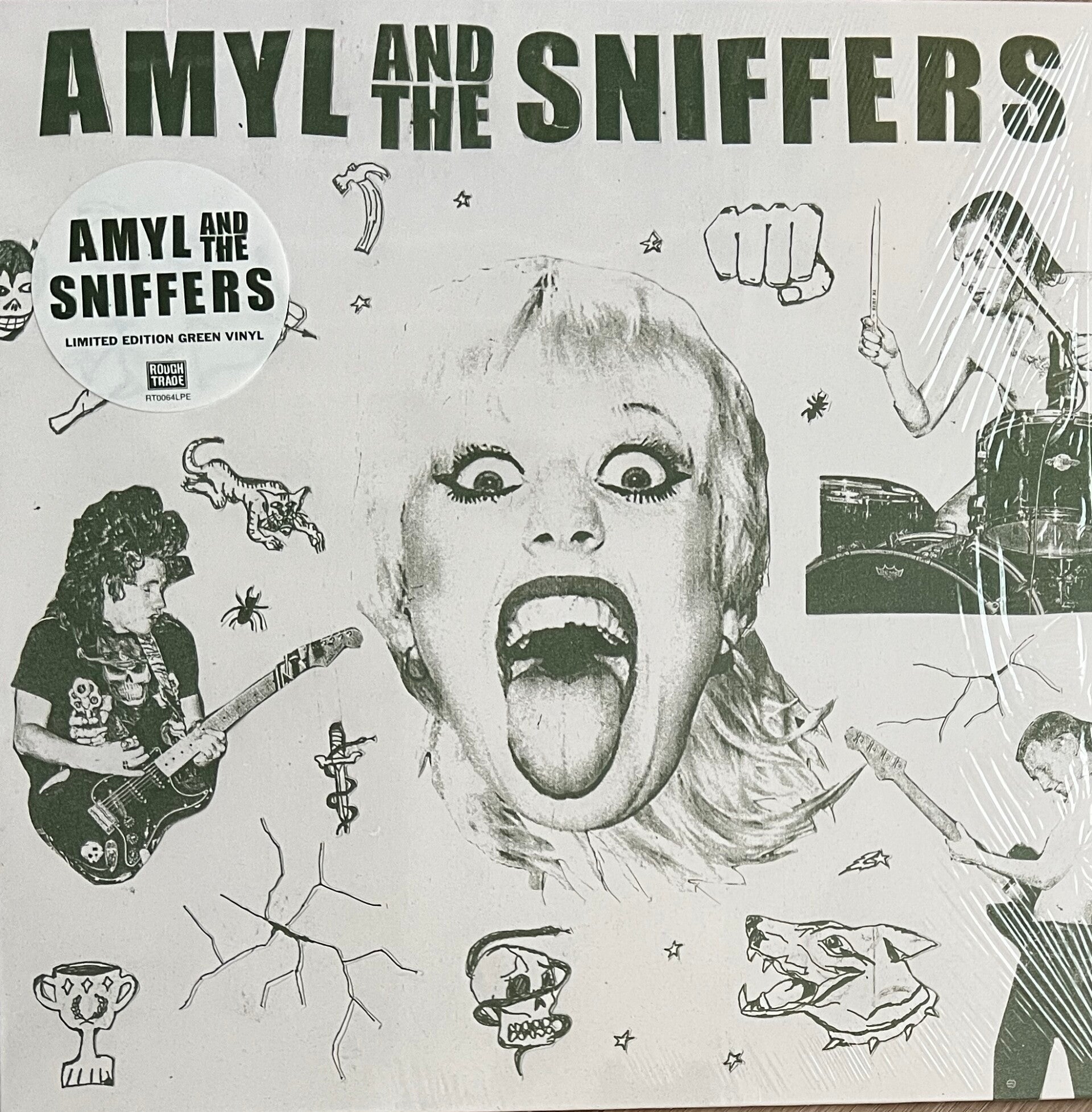Amyl And The Sniffers ‎– Amyl And The Sniffers (LP Green Translucent Vinyl)