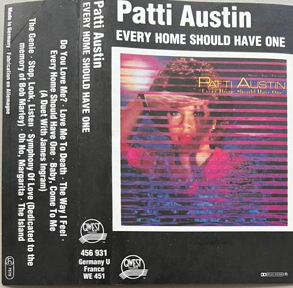 Patti Austin ‎– Every Home Should Have One (Cassette)