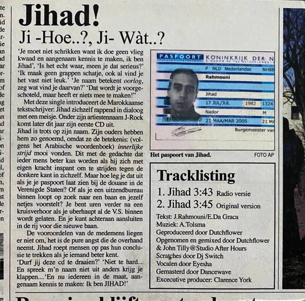 Jihad Rahmouni ‎– Jihad! Ji-Hoe..?, Ji-Wàt…? CDS