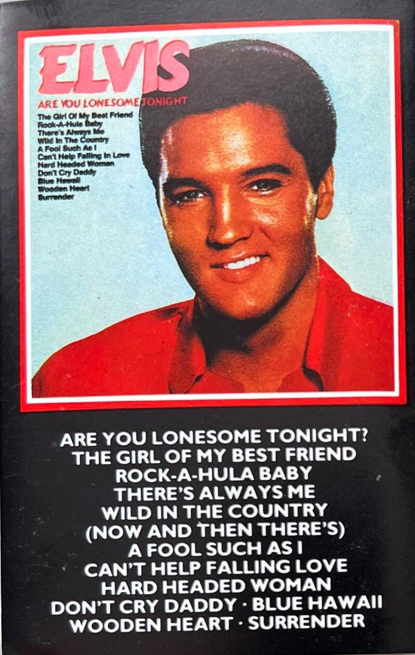 Elvis Presley – Are You Lonesome Tonight (Cassette)