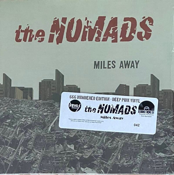 The Nomads ‎– Miles Away (7" Pink Vinyl)