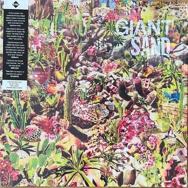 Giant Sand ‎– Returns To Valley Of Rain (LP Blue Vinyl)