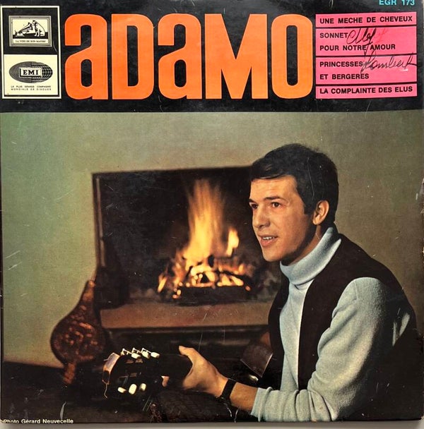 Adamo ‎– Une Meche De Cheveux (7" EP)