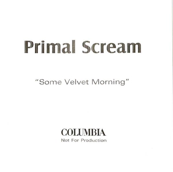 Primal Scream & Kate Moss ‎– Some Velvet Morning CDS PROMO