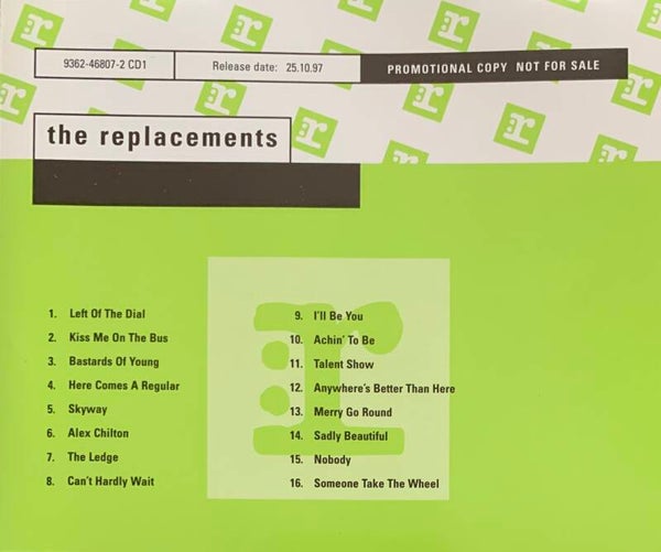 The Replacements ‎– All For Nothing - Nothing For All (2 CD PROMO)