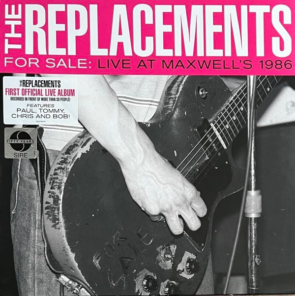 The Replacements ‎– For Sale: Live At Maxwell's 1986 (2 LP)