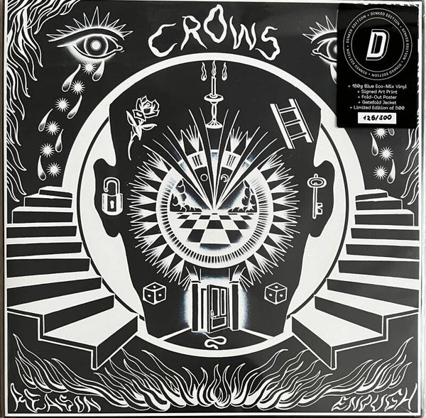Crows ‎– Reason Enough (LP Blue Eco-Mix Vinyl) / Dinked Edition