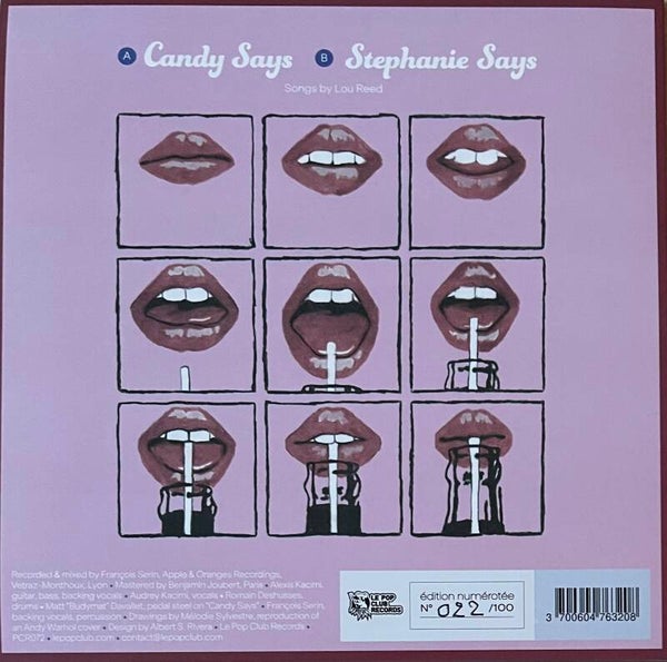 Alexis Kacimi ‎– Says (7" White Vinyl)