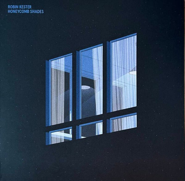 Robin Kester ‎– Honeycomb Shades (LP Blue Transparent, Signed)