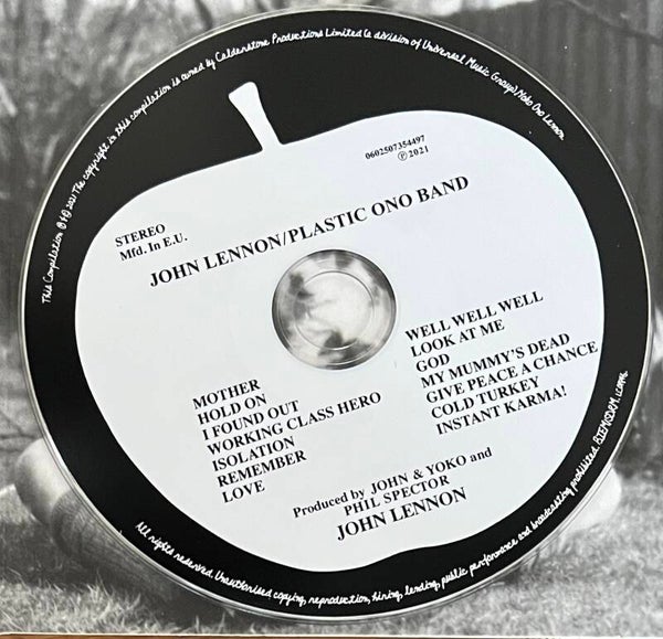 John Lennon / Plastic Ono Band ‎– John Lennon / Plastic Ono Band CD