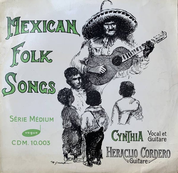 Cynthia Gooding ‎– Mexican Folk Songs (10")