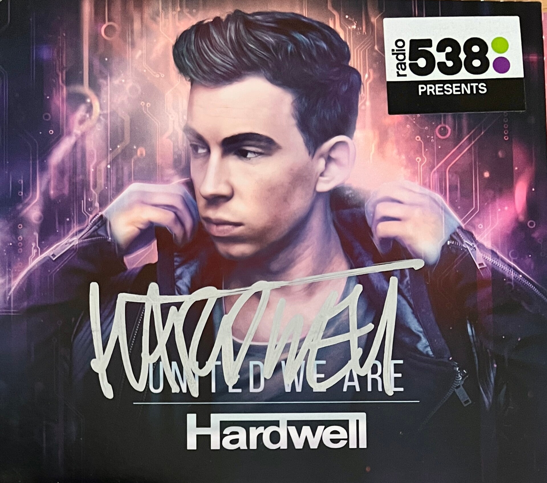 Hardwell ‎– United We Are (CD Signed)