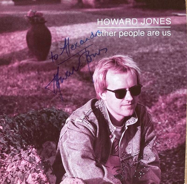 Howard Jones ‎– Other People Are Us (7" Signed)