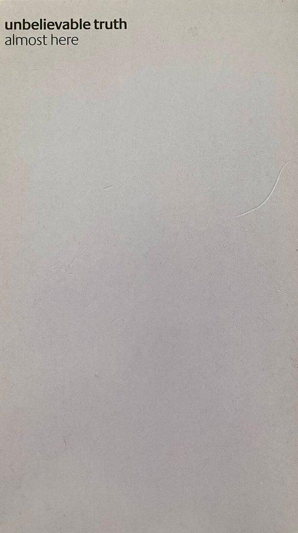 Unbelievable Truth ‎– Almost Here CD PROMO