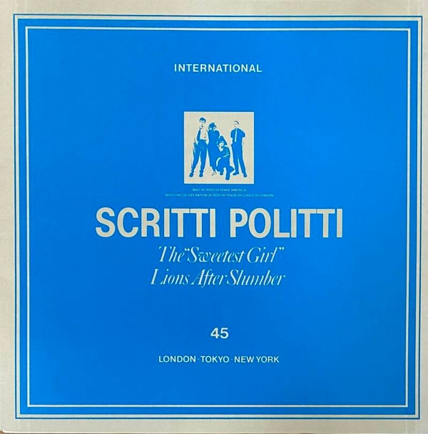 Scritti Politti ‎– The "Sweetest Girl" (12")