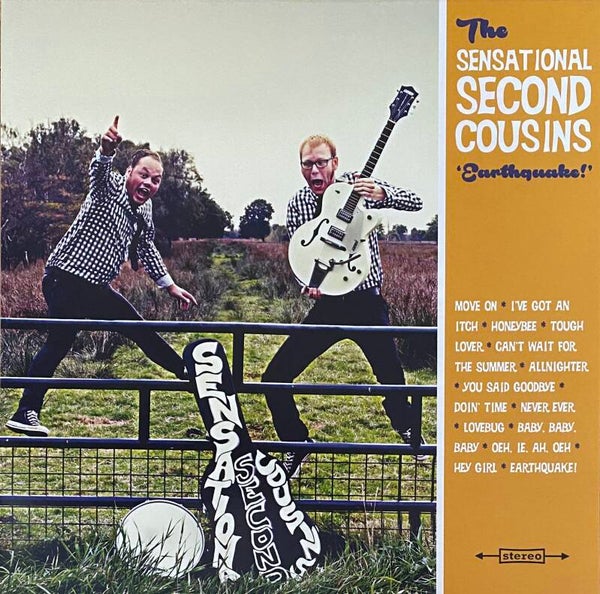 The Sensational Second Cousins ‎– Earthquake! LP / The Heck