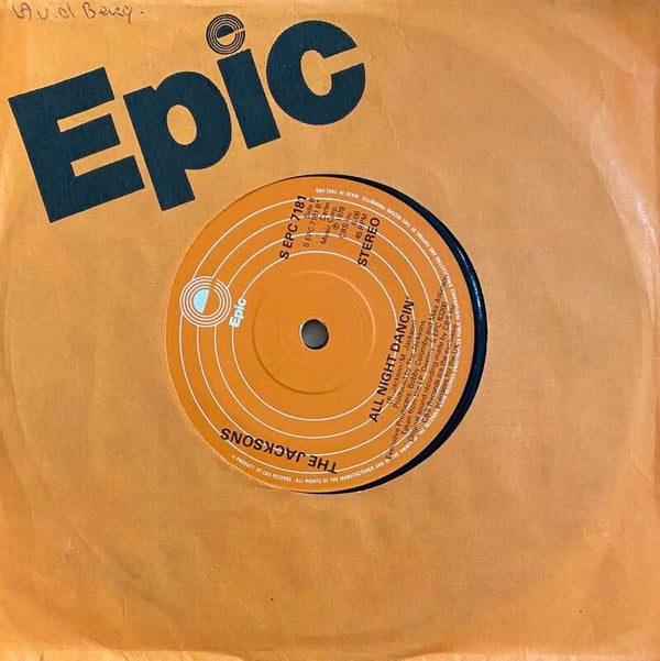 The Jacksons – Shake Your Body (Down To The Ground) (7")