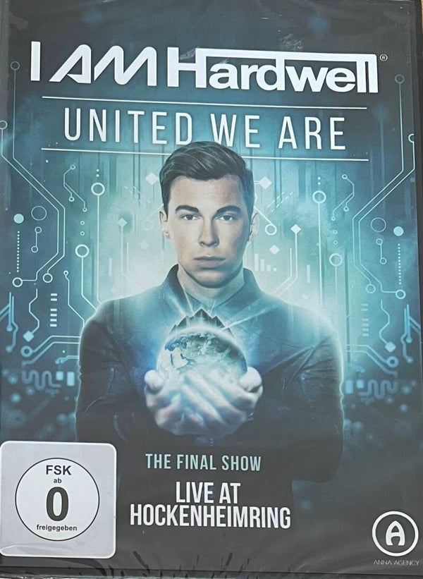 Hardwell – I Am Hardwell - United We Are: The Final Show Live At Hockenheim DVD