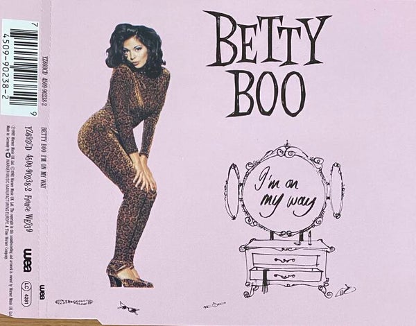 Betty Boo ‎– I'm On My Way CDS