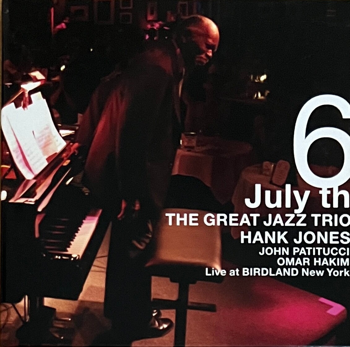 The Great Jazz Trio – July 6th, Live At Birdland New York (SACD)