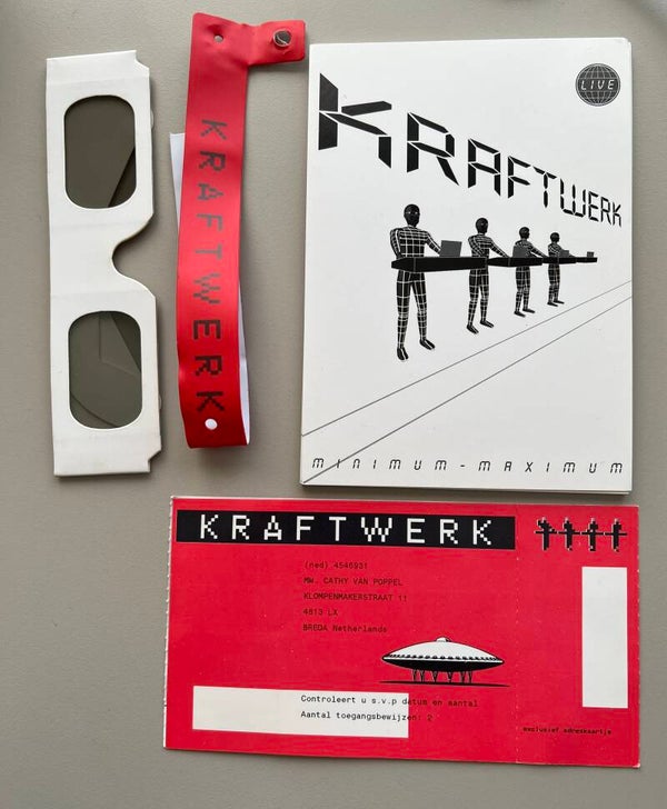 Kraftwerk Merchandise Concert 2013 Eindhoven