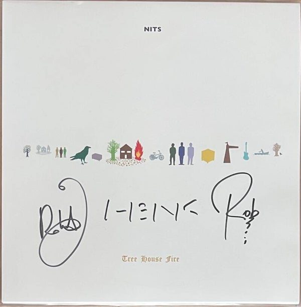 The Nits ‎– Tree House Fire (10", Signed)