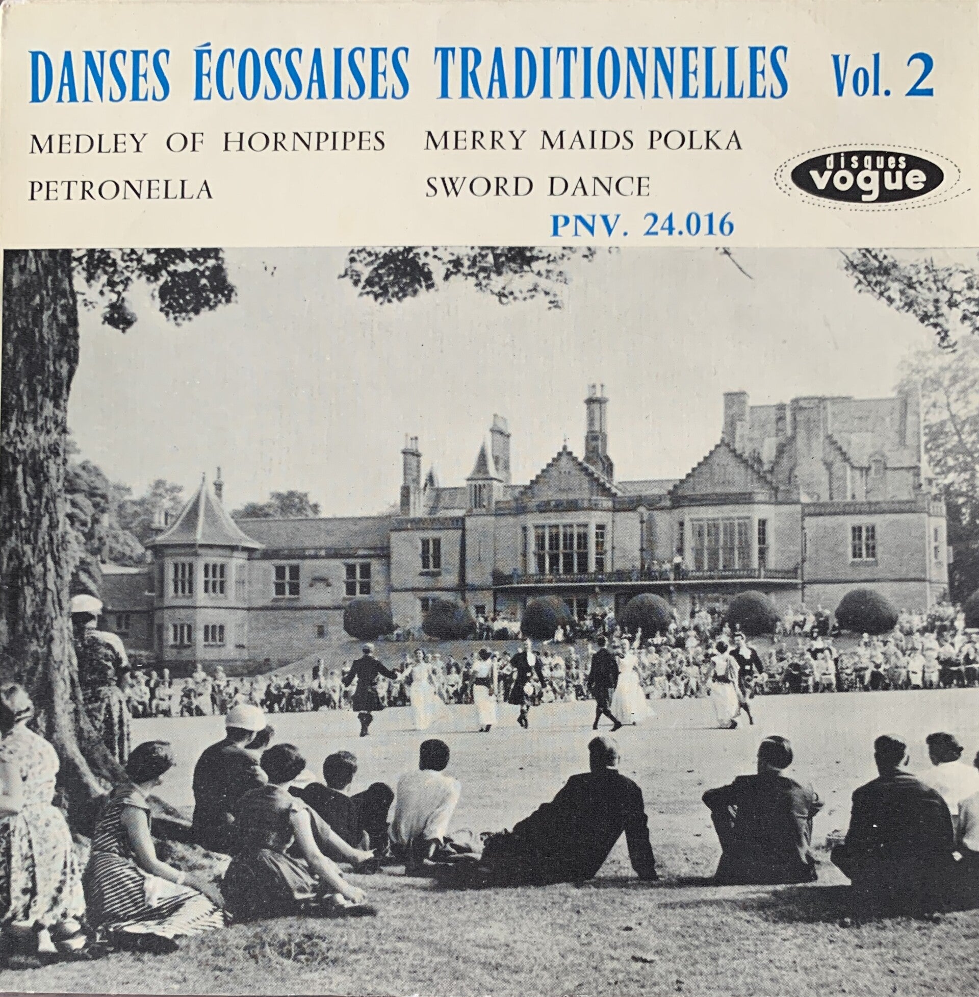 Adam Rennie And His Scottish Dance Band ‎– Danses Ecossaises Traditionnelles Vol.2 (7")