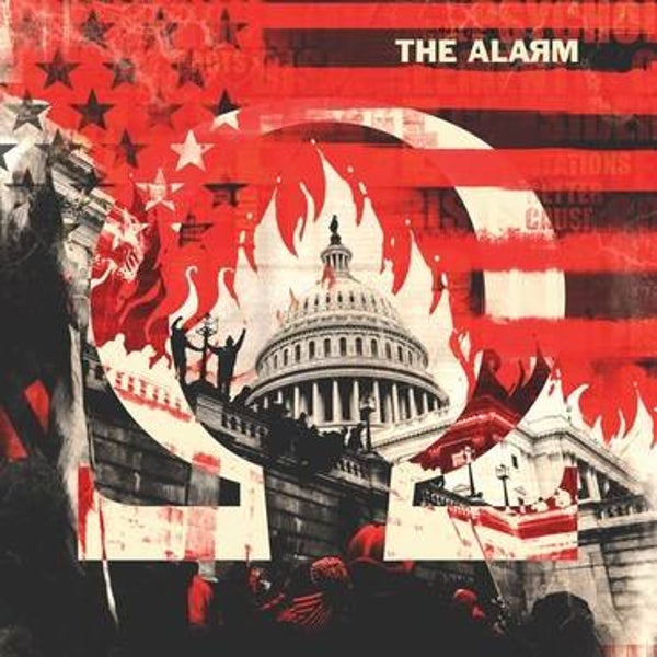 The Alarm ‎– Ω (Omega) (LP Red White Splattered)
