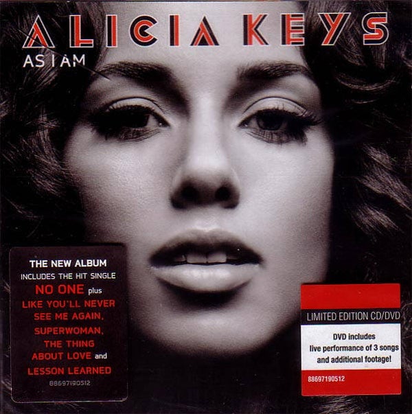 Alicia Keys ‎– As I Am (CD + DVD)