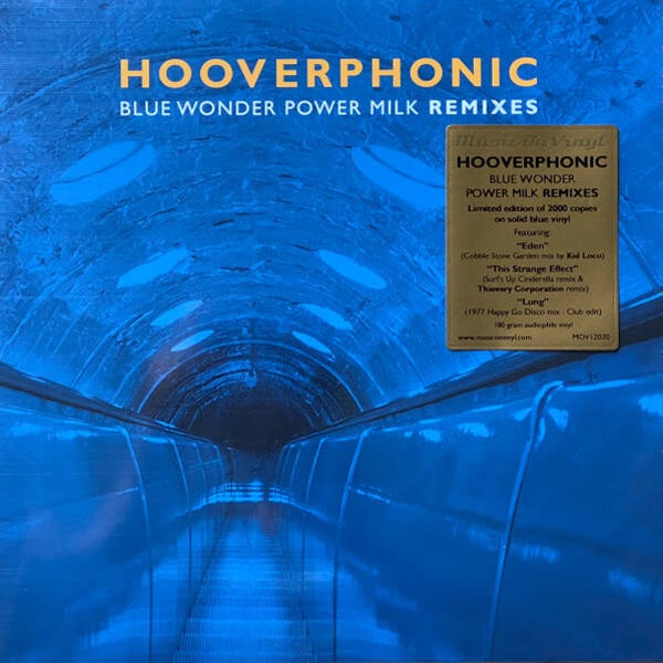 Hooverphonic – Blue Wonder Power Milk Remixes (12" Solid Blue)