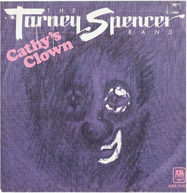 The Tarney Spencer Band - Cathy's Clown (7")