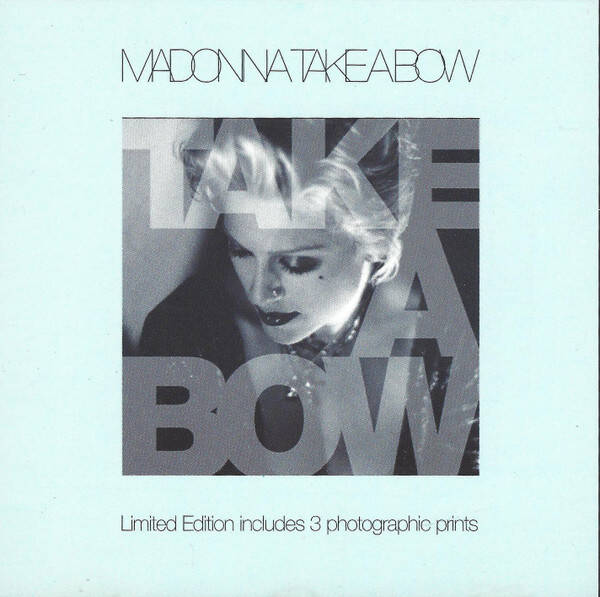 Madonna ‎– Take A Bow CDS