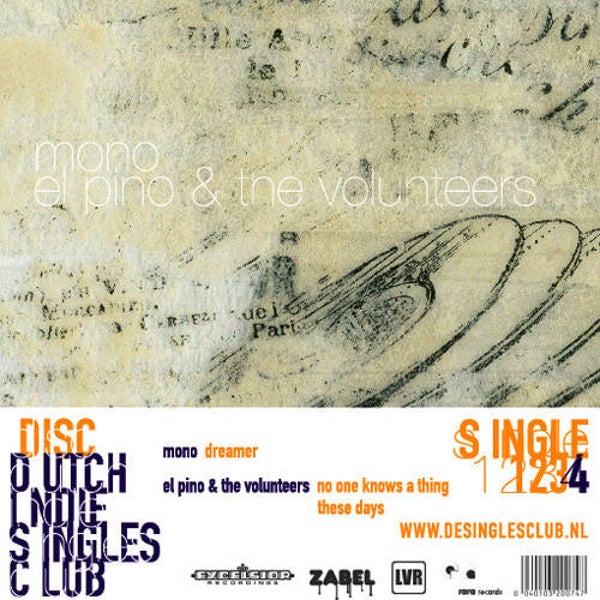 Mono / El Pino & The Volunteers ‎(split 7")