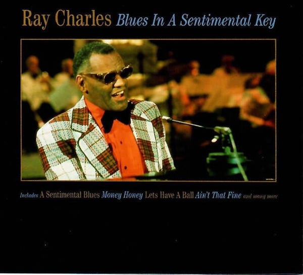 Ray Charles ‎– Blues In A Sentimental Key CD